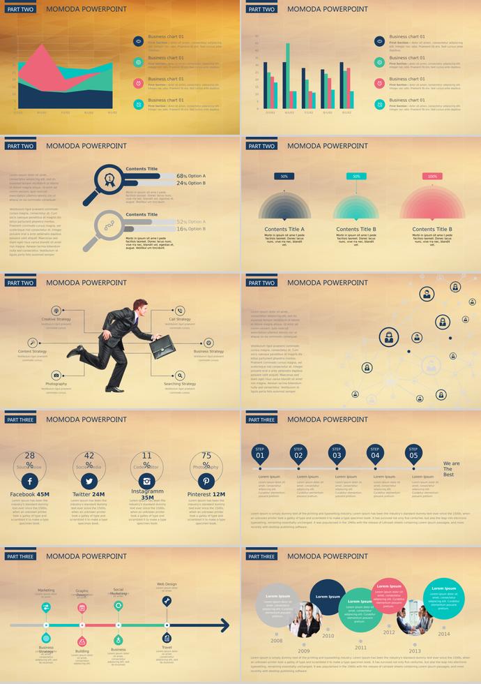 炫彩風(fēng)精美工作總結(jié)ppt模板-1