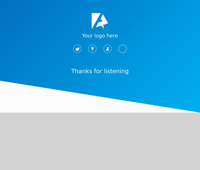 藍色信息培訓PPT模板-2