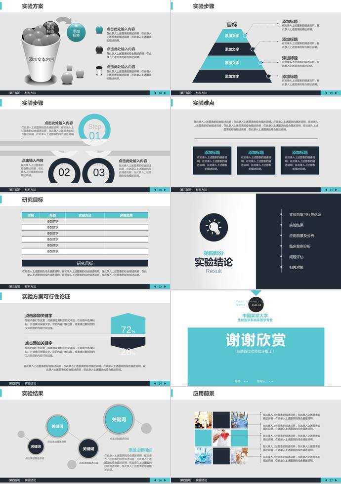 藍(lán)色簡(jiǎn)約生物醫(yī)學(xué)醫(yī)療畢業(yè)論文答辯模板-2