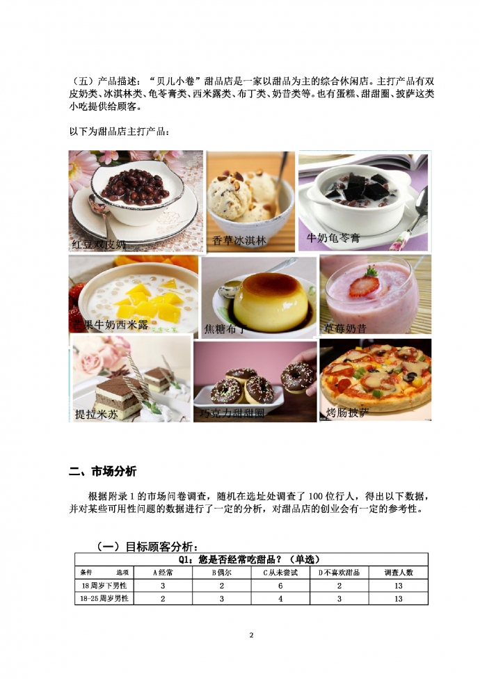 甜品店工作計劃書-1