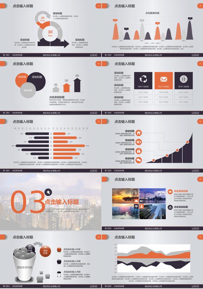 橙色系化工化學(xué)制藥畢業(yè)答辯PPT模板-2