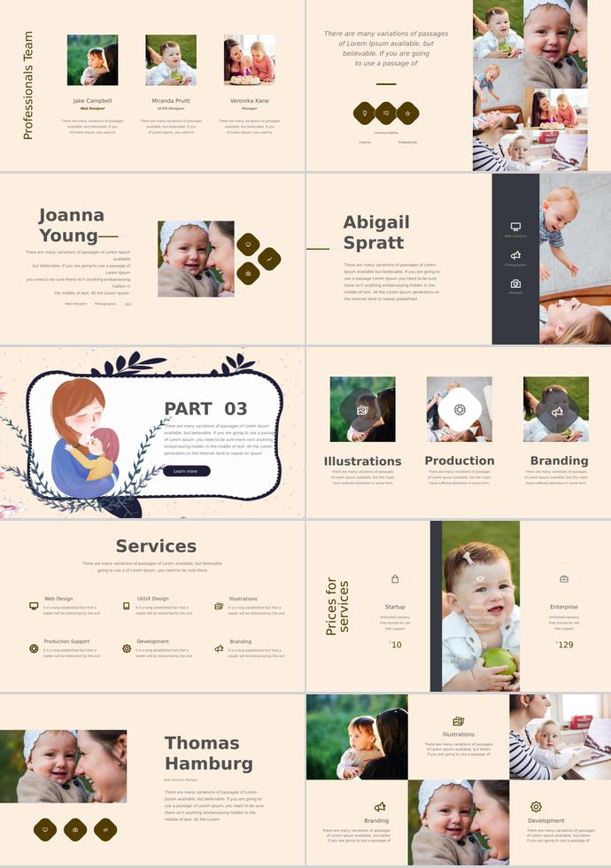 復(fù)古手繪風(fēng)母親節(jié)活動策劃ppt模板-1