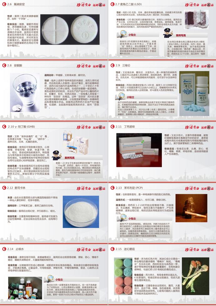 橙色系精美風(fēng)禁毒主題宣傳ppt模板-2