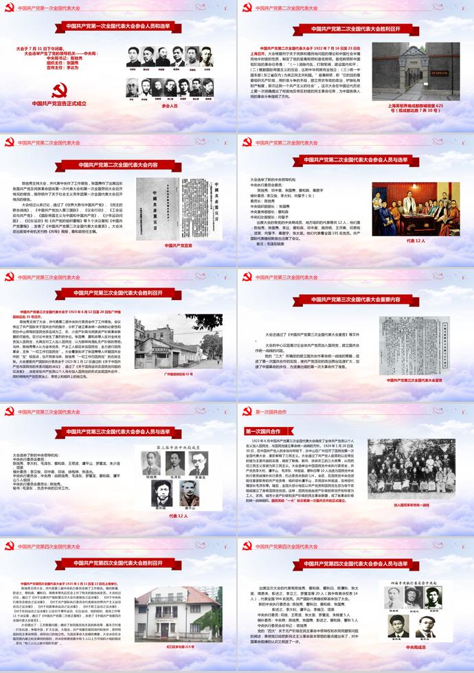 夢(mèng)幻藍(lán)風(fēng)格建黨98周年建黨節(jié)永遠(yuǎn)跟黨走黨建PPT模板-2