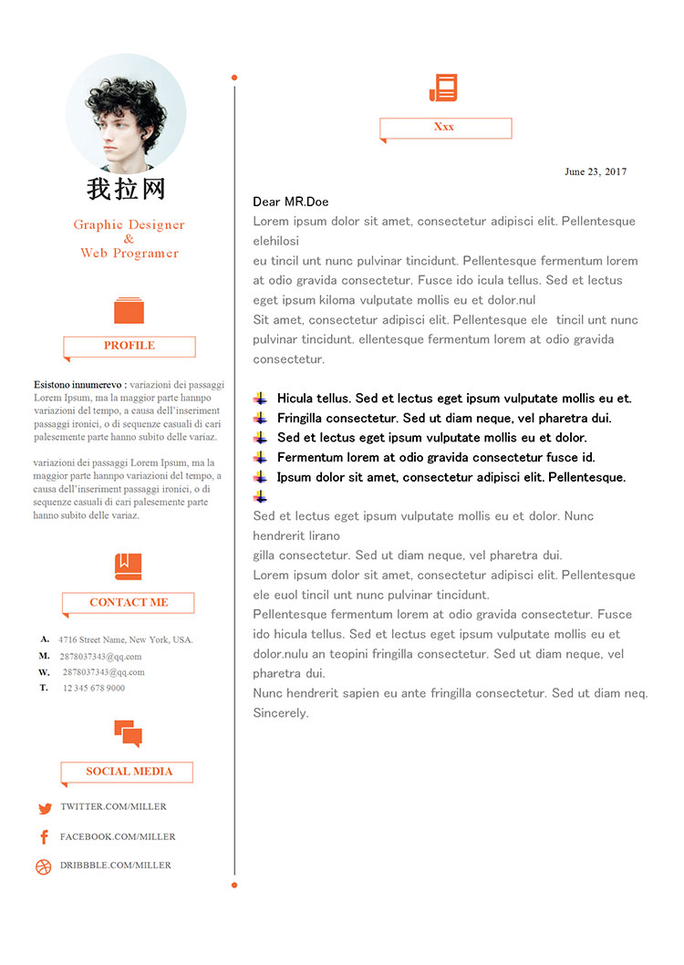 簡(jiǎn)約大氣平面設(shè)計(jì)師英文簡(jiǎn)歷-1